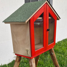 Carica l&#39;immagine nel visualizzatore di Gallery, Book Crossing - Casetta dei libri V2- prodotto ordinabile solo tramite mail-
