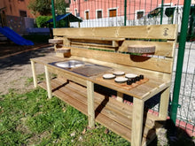 Carica l&#39;immagine nel visualizzatore di Gallery, Mud kitchen -cucina di fango-  prodotto ordinabile solo tramite mail-
